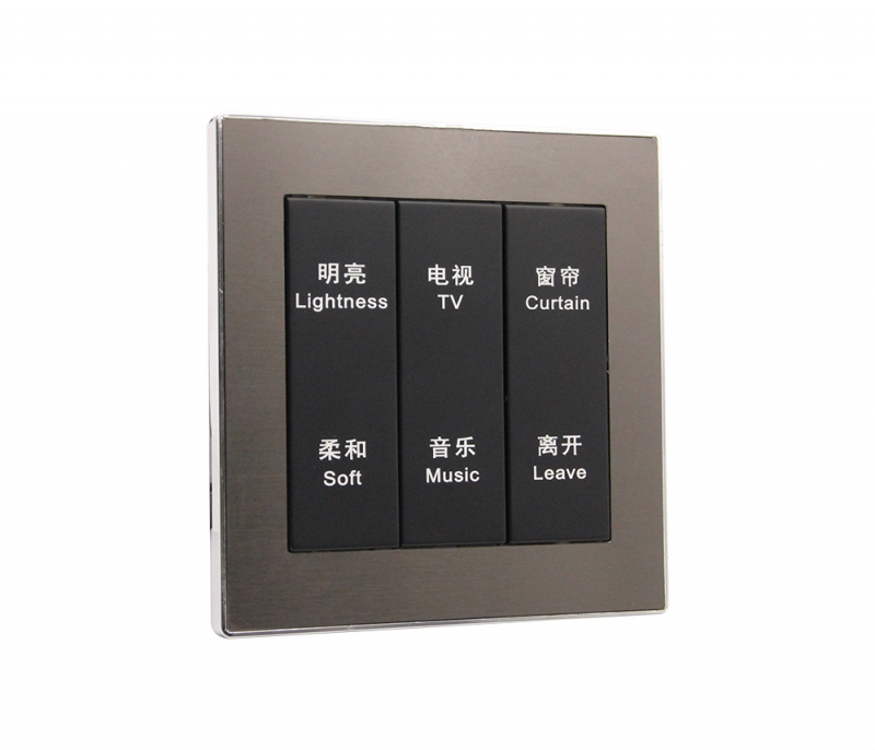 智能開關麵板的布線方法